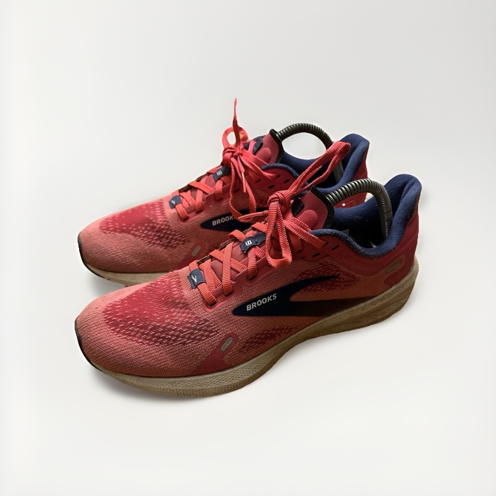 Brooks Launch GTS 9 Running Shoes Womens 9.5 Pink Sneakers Trainers 1203731B604